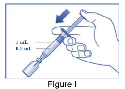 Hold the vial and syringe as shown - image 07
