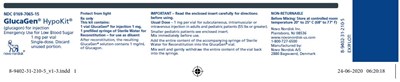 GlucaGen Hypokit Carton Sticker - image 11