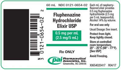 PRINCIPAL DISPLAY PANEL - 60 mL Bottle Label - fluphenazine 02