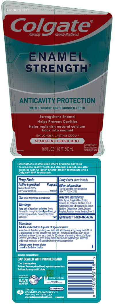 mouthwash-01.jpg PRINCIPAL DISPLAY PANEL - 500 mL Bottle Label - mouthwash 01