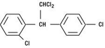 Image Mitotane Chemical Structure - lysodren struct
