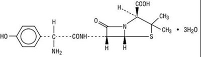 "image Description" (Amox Clavu Pot Tabs Os Tabs(chew) Structure 1)