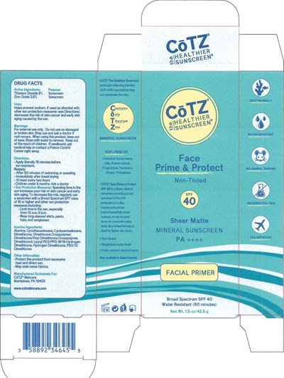 Principal Display Panel – 42.5 G Carton Label (Cot0q 0000 01)