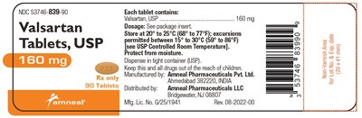 1 (Valsartan Tablets Usp 40 mg 80 mg 160 mg And 320 M 5)
