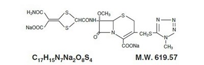 Cefotetan Chemical Structure - cefotetan for injection 1