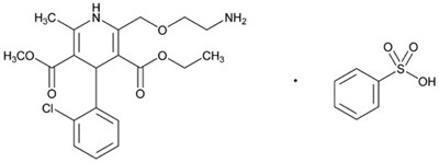 Amlodipine Structure (Amlodipineolmesartanmedoxomilamlodipinestrc)