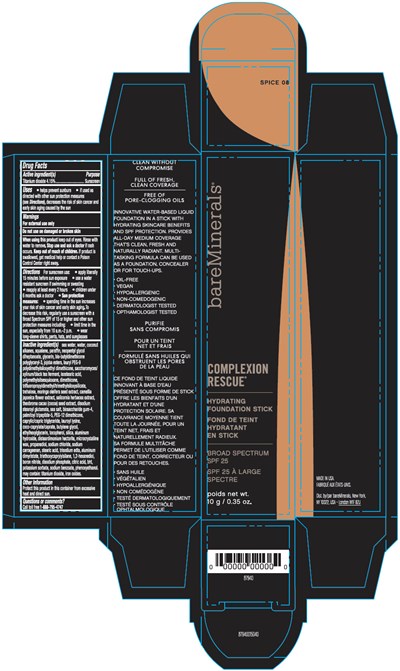 bareminerals-15.jpg PRINCIPAL DISPLAY PANEL - 10 g Tube Carton - Spice - bareminerals 15