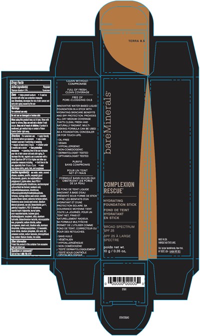 bareminerals-18.jpg PRINCIPAL DISPLAY PANEL - 10 g Tube Carton - Terra - bareminerals 18