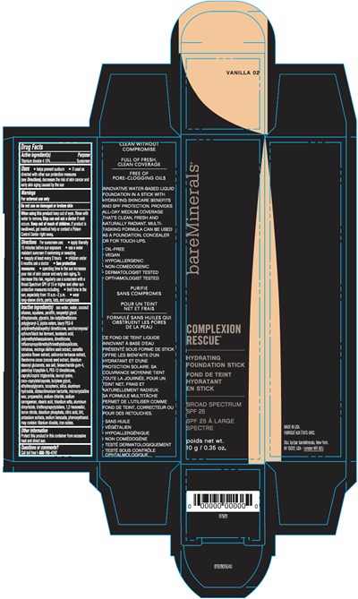 bareminerals-19.jpg PRINCIPAL DISPLAY PANEL - 10 g Tube Carton - Vanilla - bareminerals 19