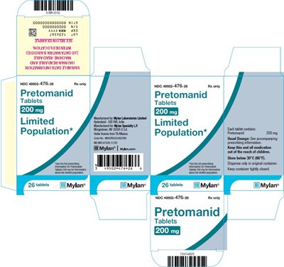 image-01.jpg Pretomanid Tablets 200 mg Carton Label - image 01
