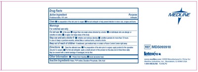 Drug Facts Panel (Prep Pad Bulk Case)