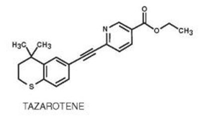 tazarotene-gel-structure1.jpg structure - tazarotene gel structure1