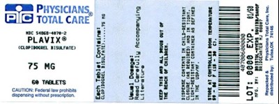 Principal Display Panel (75 mg label)