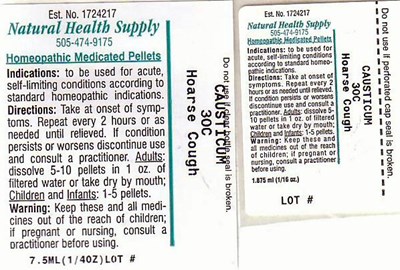 Hoarse Cough Label (Nhs Hoarse Cough)