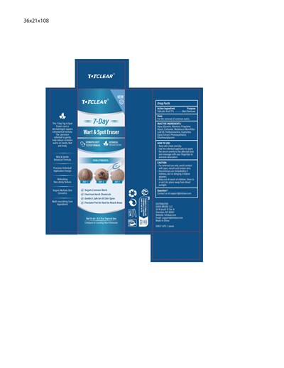 Package Of Totclear Wart Spot Eraser 17% Salicylic Acid (Wart Spot)