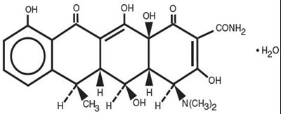 Chemical Structure (Doxycycline Hyclate Tablets Usp   Chartwell 1)