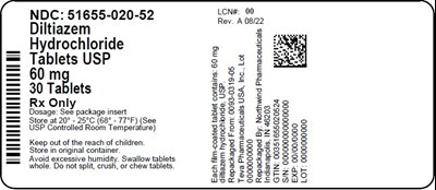 Label (51655 020 52)