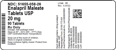 Label (51655 058 26)