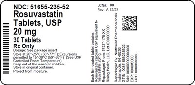 Label (51655 235 52)