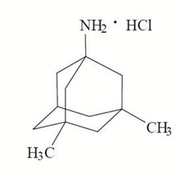 Structural Formula - memantine hcl extended release capsules 1