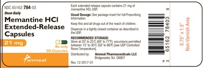 memantine-hcl-extended-release-capsules-8.jpg 21mg label - memantine hcl extended release capsules 8