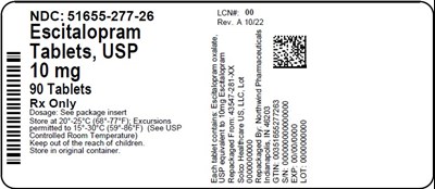 Label (51655 277 26)