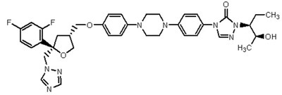 Image Description (Posaconazole Dr Structure)