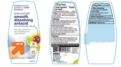 Up And Up Extra Strength Smooth Dissolving Antacid Assorted Fruit (103af72pvlflb)