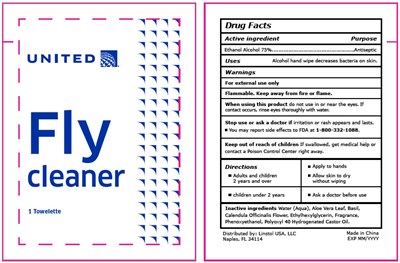 cleaner-01.jpg Principal Display Panel - 1 Towelette Packet Label - cleaner 01