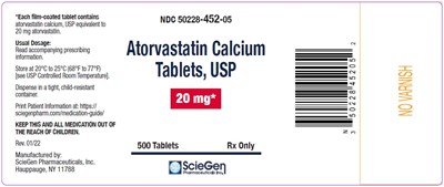 atorvastatin-20mg-500tab.jpg Atorvastatin Calcium Tablets 20 mg-500 Tablets label - atorvastatin 20mg 500tab