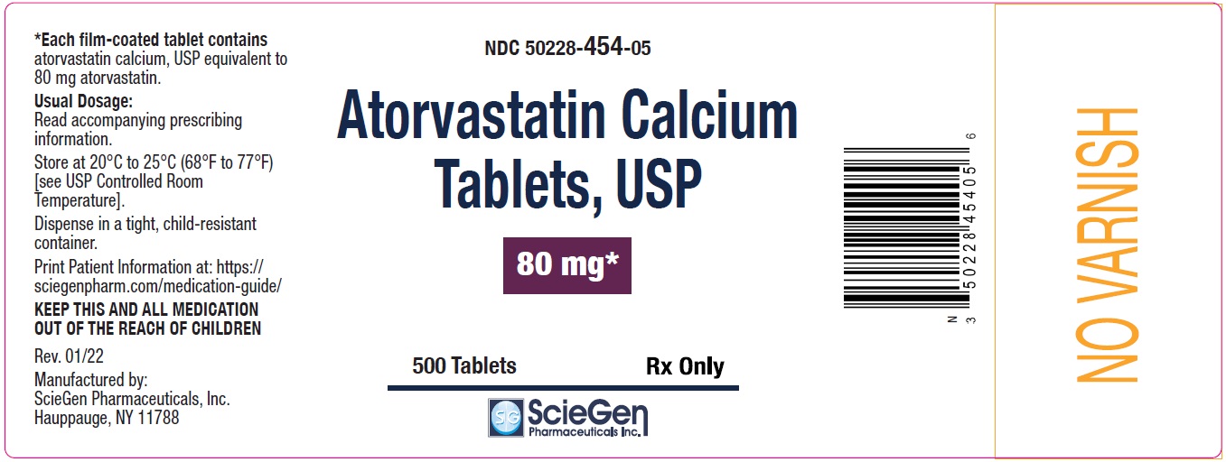 NDC 50228453 Atorvastatin Calcium Atorvastatin Calcium