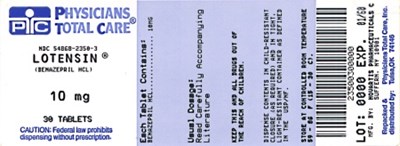 Principal Display Panel – Package Label – 10 mg Tablets (2350)
