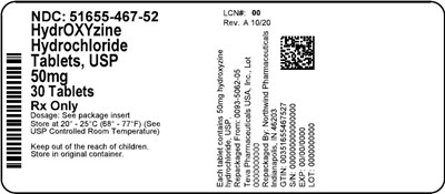 Label (51655 467 52)