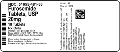 Label (51655 481 53)