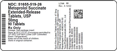 Label (51655 519 26)