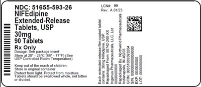 Label (51655 593 26)