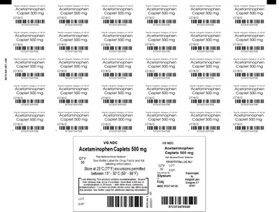 Principal Display Panel (Acetaminophen Caplets 8610 3)