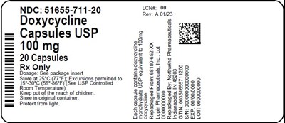 Label (51655 711 20)