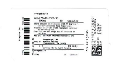 71610-0328-30.jpg Bottle Label 300 mg - 71610 0328 30