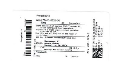 71610-0332-30.jpg Bottle Label 50 mg - 71610 0332 30