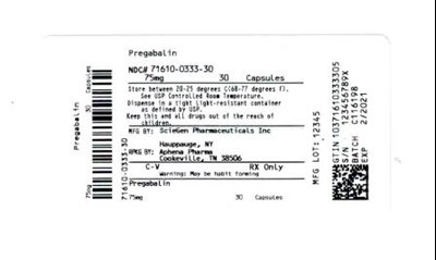 71610-0333-30.jpg Bottle Label 75 mg - 71610 0333 30