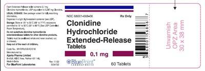 Clonidine HCl Er Tablets 0.1 mg (Clonidine 0 1mg)