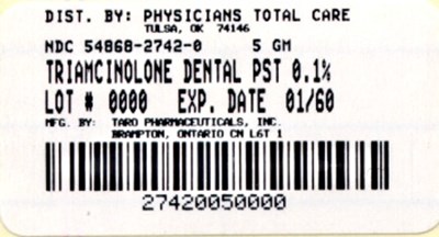 Image Of 5 Gram Package Label (2742)