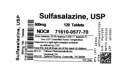 71610-0577-70.jpg Bottle Label 500 mg - 71610 0577 70
