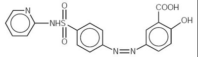 image-1.jpg Sulfasalazine Chemical Structure - image 1