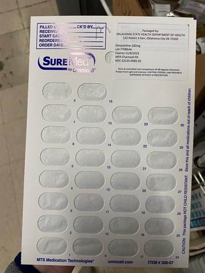 Back Of Doxycycline Cards (Dde48c98 Cef9 49bf 937b 9f1d73756492)