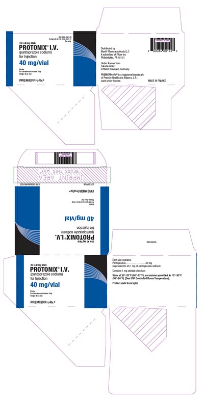 protonix-06.jpg Principal Display Panel - 25 Vial Carton - protonix 06