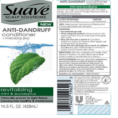 Suave Mint and Eucalyptus AD Conditioner PDP - SuaveMintEucalyptusADConditionerPDP