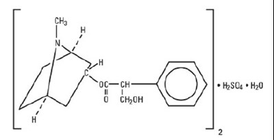 structure - atropine structure