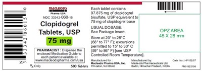 505 (Clopidogrel 500s)